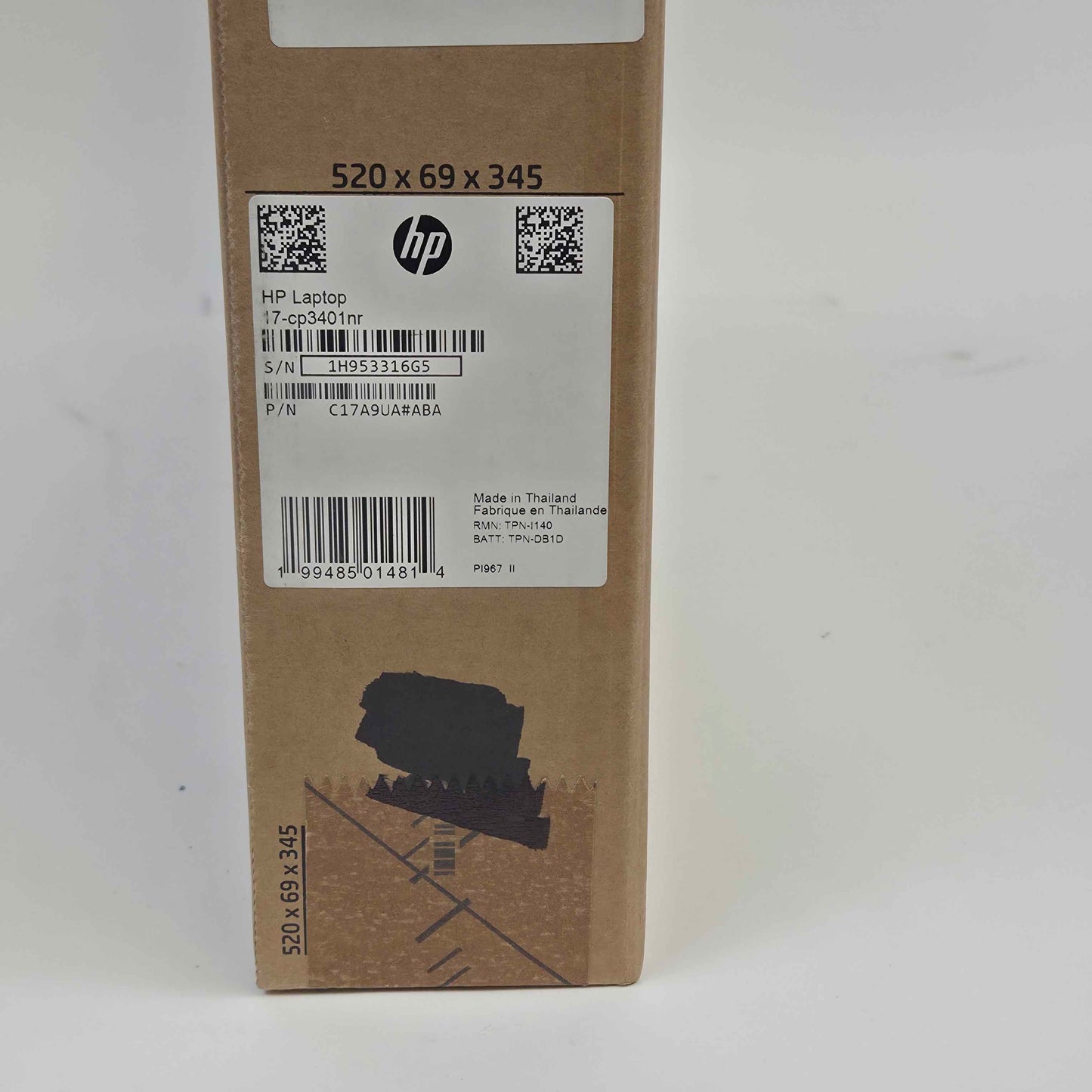 New HP Laptop 17-CP3401NR 17.3" Ryzen 5 7430U 4.3GHz 8GB RAM 256GB SSD