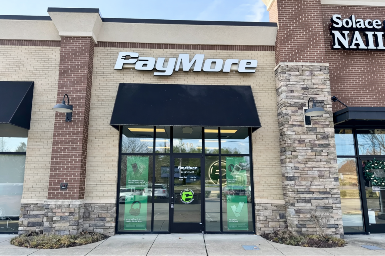 paymore Hendersonville store front